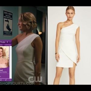 BCBGMaxAzria Aryanna One Shoulder Cocktail Dress